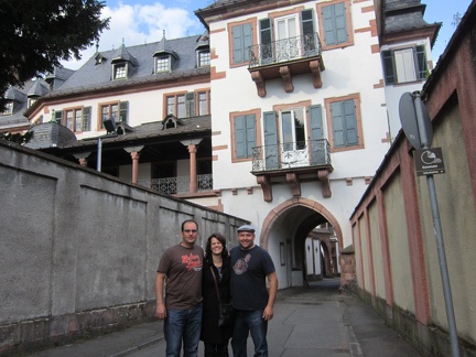 Doug  Toni and Kevin in Weinheim